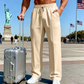 🔥Last Day 50% OFF👖Men's Elastic Waist Drawstring Straight Leg Pants