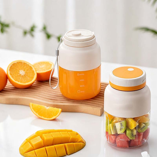 🧃 Liquidificador Portátil Sem Fio 1300ml – Potência, Mobilidade e Saúde em Qualquer Lugar