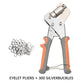 🔧 Fix Tarps & Fabric in Seconds with Heavy-Duty Eyelet Pliers  DIY Grommet Tool Kit for Canvas, Tarps & More