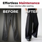 👔 LIMITED-TIME 50% OFF! ✨ Men's Wide-Leg Suit Pants – Premium Drape, Tailored Pleats, Black 🤵