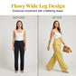 👖✨ Calça Feminina Pantalona Listrada Vichy – Leve, Fresca e Elegante Para Um Look Confortável Todos os Dias
