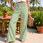 👖✨ Calça Feminina Pantalona Listrada Vichy – Leve, Fresca e Elegante Para Um Look Confortável Todos os Dias