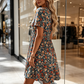 ⏳🔥LIMITED-TIME 50% OFF! 🌸 Women’s Summer Floral V-Neck Dress – Breezy, Chic & Effortless ✨