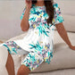 🌈✨ FLASH SALE 50% OFF! 👚 Women’s Printed Tunic Top & Shorts Set – Relaxed Fit, Side Slit Design & Bold All-Over Prints 🩳