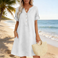 🏖️HOT DEAL 50% OFF! 👗 Women’s V-Neck Pocket Dress – Breezy, Stylish & Summer-Ready ☀️✨