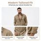 ⏳🔥LIMITED-TIME 50% OFF! 👔 Men’s Casual Long Sleeve Shirt with Pockets – Comfortable & Stylish ✨
