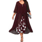 🏖️HOT DEAL 50% OFF! Mid-Sleeve Fake Two-Piece Dress – Chic, Comfortable & Summer-Ready 🌿