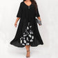 🏖️HOT DEAL 50% OFF! Mid-Sleeve Fake Two-Piece Dress – Chic, Comfortable & Summer-Ready 🌿