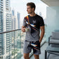 ⏳🔥LIMITED-TIME 50% OFF! 👕 Men’s Abstract Print T-Shirt & Shorts Set – Bold Style & Summer Comfort ✨