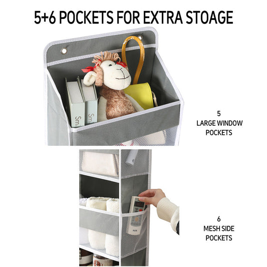 ⏳🔥LIMITED-TIME 50% OFF! 🏠 5-Tier Large-Capacity Hanging Organizer – Maximize Your Space Instantly ✨