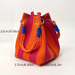 🌴👜 Bolsa Balde Boho de Tricô Artesanal – Leve, Elegante e Perfeita Para Seus Looks de Verão