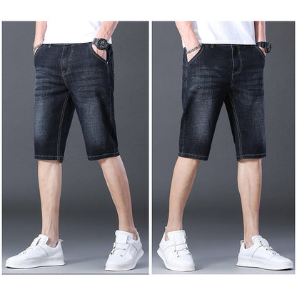 ⏳🔥LIMITED-TIME 50% OFF! 👖 Men’s Breathable Stretch Denim Shorts – Cool, Comfortable & Stylish ✨