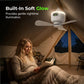 💨 Cool Air Anywhere — No Outlet Required  Rechargeable Ceiling Fan with LED Light & 8000mAh Battery