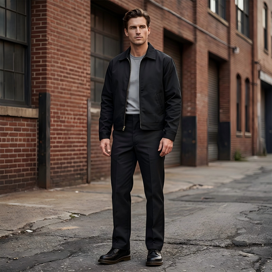 ⏳🔥LIMITED-TIME 50% OFF! 👖 Men’s Stretch-Fit Straight-Leg Pants – Comfort Meets Style ✨