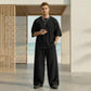 ⏳🔥LIMITED-TIME 50% OFF! 👕 Men’s Modern Casual Pleated Tracksuit – Stylish, Comfortable & Trendy ✨