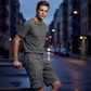 🩳🔥 Shorts Cargo Masculino Casual – Vários Bolsos, Conforto e Estilo Para o Dia a Dia e Aventuras ao Ar Livre