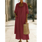 👗✨ Conjunto feminino de vestido maxi com cardigan leve que combina elegância e conforto diário