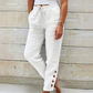 🌿 Ultra-Comfort Drawstring Pants Designed for All-Day Wear  Soft Breathable Fabric with Relaxed Fit & Functional Pockets