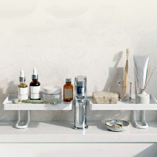 🚰 Organizador de Pia Sem Furos – Mais Espaço, Organização e Higiene Instantânea para Sua Cozinha ou Banheiro