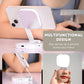 📸 Perfect Lighting Anywhere for Selfies, Videos & Makeup  3-in-1 Portable Magnetic Light: Light + Phone Stand + Mirror