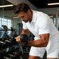 🌬️ Conjunto Masculino Casual 2 Peças Respirável – Polo + Shorts com Ajuste Confortável para o Verão