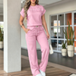 ✨👗 Conjunto feminino de duas peças elegante e confortável para o dia a dia