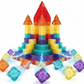 🧲🧩 Blocos Magnéticos Educativos 3D para Crianças – Criatividade, STEM e Construção Sem Limites