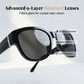 🕶️ Óculos de Sol Polarizados Oversize UV400 – Proteção Total com Estilo Elegante e Moderno
