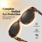 🕶️ Óculos de Sol Polarizados Oversize UV400 – Proteção Total com Estilo Elegante e Moderno