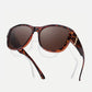 🕶️ Óculos de Sol Polarizados Oversize UV400 – Proteção Total com Estilo Elegante e Moderno