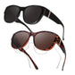 🕶️ Óculos de Sol Polarizados Oversize UV400 – Proteção Total com Estilo Elegante e Moderno