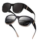 🕶️ Óculos de Sol Polarizados Oversize UV400 – Proteção Total com Estilo Elegante e Moderno