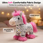 ✨Kit DIY de Pelúcia de Unicórnio para Colorir🦄