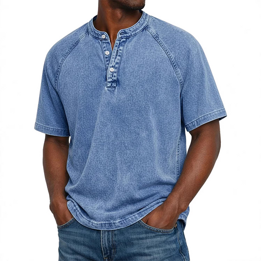 ✨👕 Camisa masculina casual premium em algodão – confortável e estilosa para o dia a dia