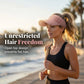 🔥Viseira Feminina para Coque Alto 🧢 Respirável, Abertura Superior e Proteção UV400 ☀️ Ideal para corrida, trilha, praia e uso diário com estilo 💁‍♀️✨