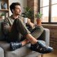 👟 Sandálias masculinas respiráveis com bico fechado – conforto, proteção e estilo para o verão