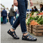 👟 Sandálias masculinas respiráveis com bico fechado – conforto, proteção e estilo para o verão