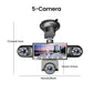 🚗📹 Câmera Veicular HD 1080P 5 Lentes – Proteção completa do seu carro com visão de todos os ângulos