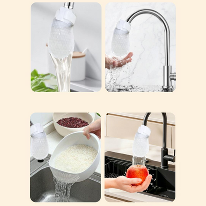 🚰💦 Filtro para torneira de cozinha à prova de respingos | Filtra areia e ferrugem – Pague na entrega ✅