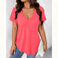 👚✨ Blusa Feminina Casual com Decote em V – Leve, Elegante e Confortável Para o Dia a Dia