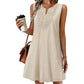 🌿 Vestido Casual Feminino de Algodão e Linho – Leve, Respirável e Elegante para o Dia a Dia