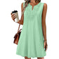 🌿 Vestido Casual Feminino de Algodão e Linho – Leve, Respirável e Elegante para o Dia a Dia