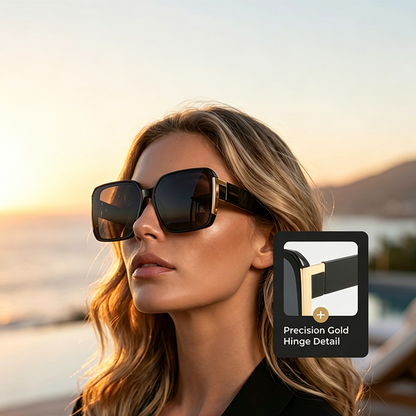 😎✨ Óculos de Sol Quadrado Retrô UV400 – Estilo Sofisticado, Proteção Total e Visual Marcante