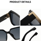 😎✨ Óculos de Sol Quadrado Retrô UV400 – Estilo Sofisticado, Proteção Total e Visual Marcante