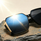 😎✨ Óculos de Sol Quadrado Retrô UV400 – Estilo Sofisticado, Proteção Total e Visual Marcante