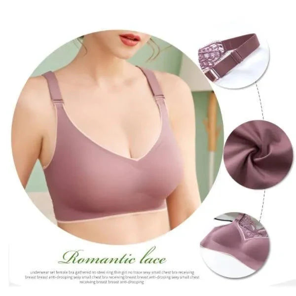 👙✨ Sutiã plus size sem aro que sustenta, levanta e oferece conforto o dia todo