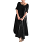 👗🌿 Conjunto Feminino de Verão 2 Peças – Blusa Solta + Saia Fluida Respirável para Elegância Sem Esforço