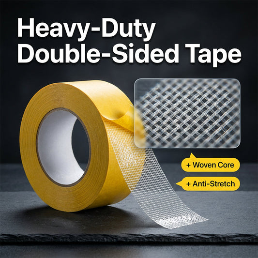 🧲 Fita Dupla Face Ultra Forte – Fixação Industrial, Sem Resíduos e Multiuso para Casa e Reparos