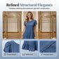 👗✨Elegant Washed Denim Dress – Effortless Everyday Elegance💙