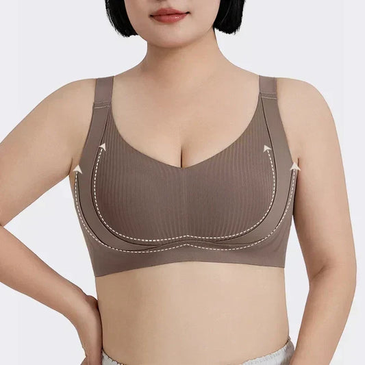 ✨👙 Sutiã sem costura com cobertura total – conforto, sustentação e modelagem perfeita